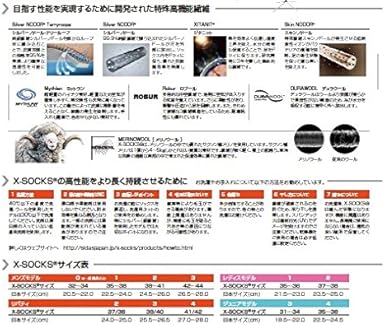 X-Socks Uni Funktionssocke Ski Metal