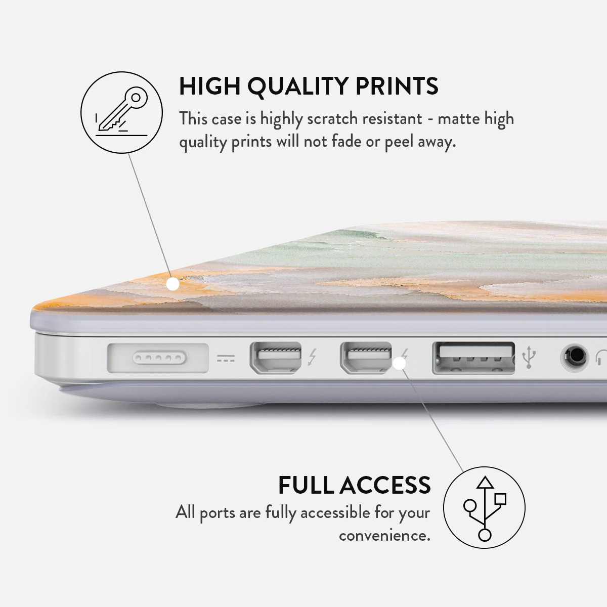 Pastel Hues - Macbook Case