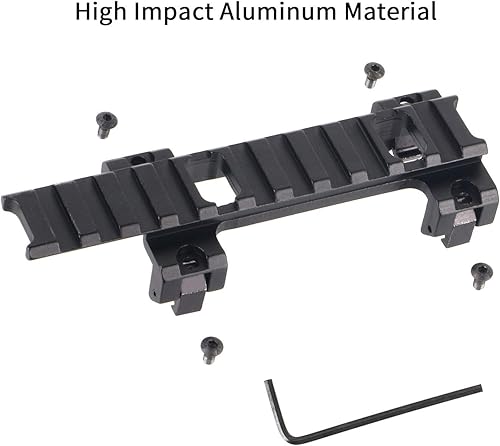 Picatinny Low Profile Schiene Aluminium 20mm Weaver/Picatinny Schienenhalterung für Mp5 G3