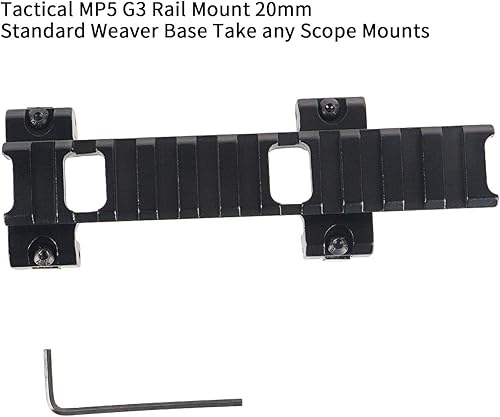 Picatinny Low Profile Schiene Aluminium 20mm Weaver/Picatinny Schienenhalterung für Mp5 G3