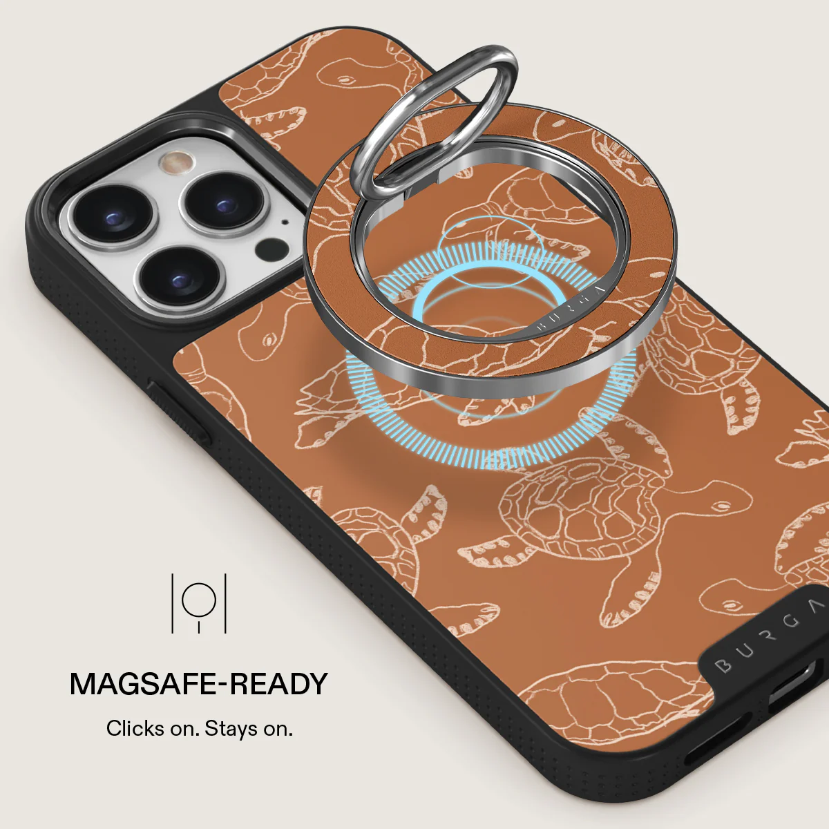 Earth Shell - Magnetic Ring Holder