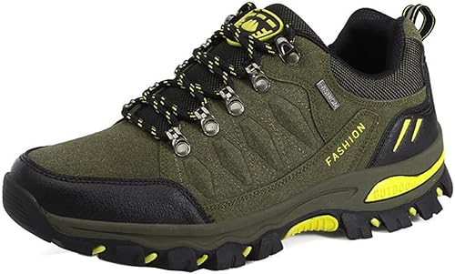 WOWEI Wanderstiefel Wanderschuhe Herren Damen wasserdichte Outdoorschuhe rutschfeste Kletterschuhe Leicht Atmungsaktiv Trekking Hiking Schuhe Wanderhalbschuhe