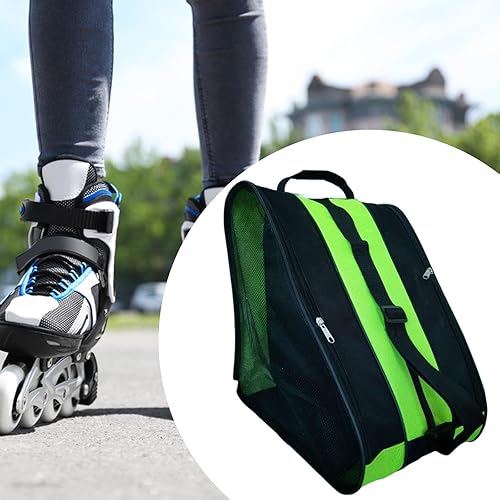 QSTDGVPW Rollschuh Tasche, Aufbewahrungstasche für Rollschuhe, Tragbare Rollschuh Träger, Eislauf Tasche, Skate Tragetasche für Eiskunstlauf