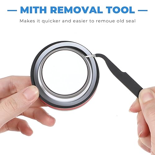 6 Stück Ersatzdichtungsset für Trinkflasche Innendurchmesser 5cm Silikon Dichtungs Ersatz mit Pinzette Isolierbecher Thermobecher für Kaffeebecher Ersatzdeckel