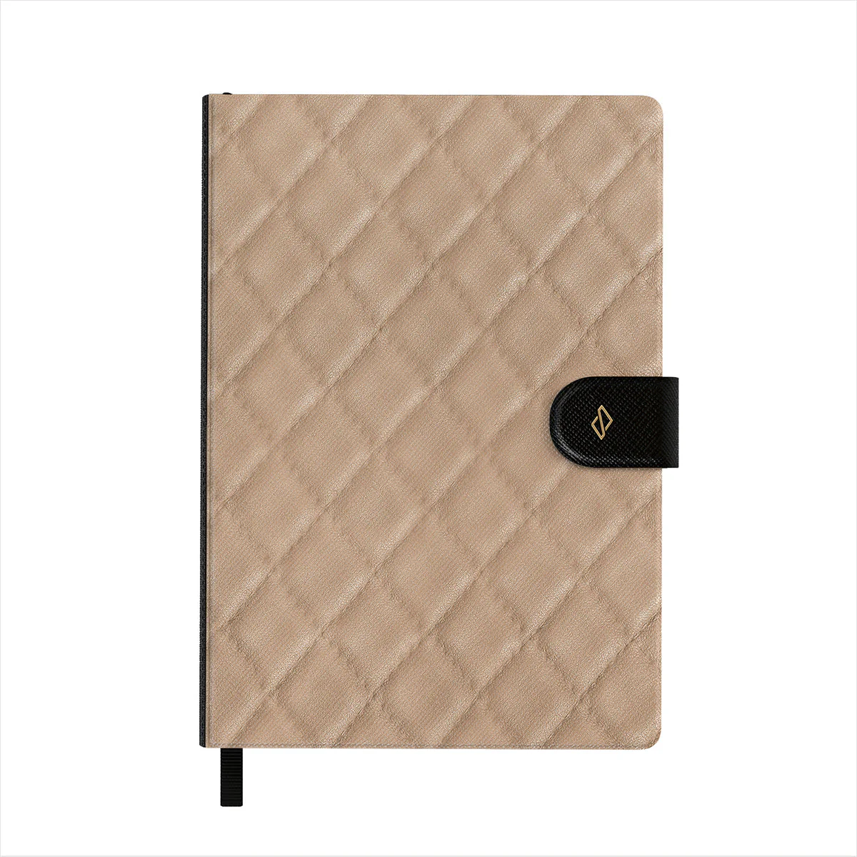 Simply Cream - Quilted Notebook