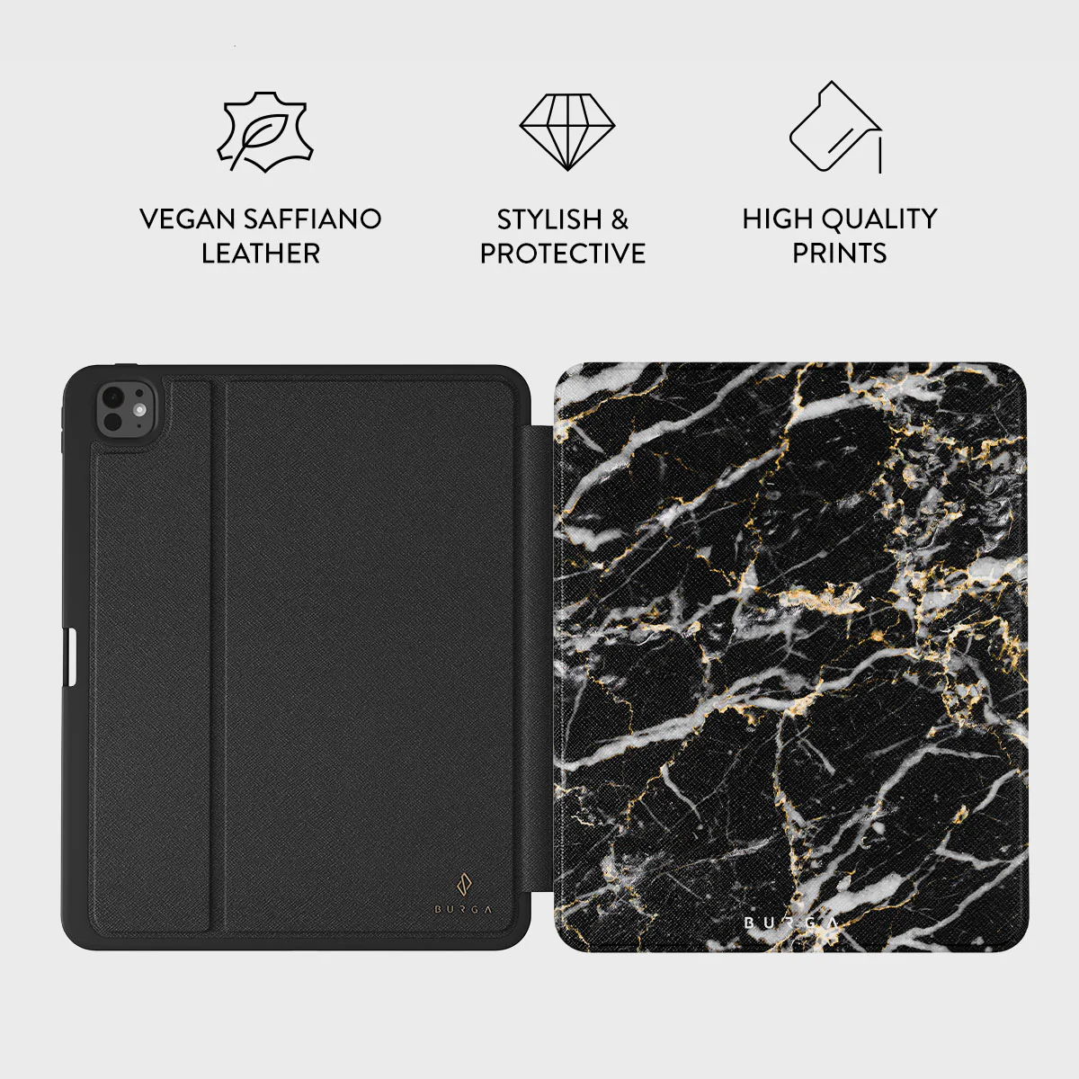 Make A Wish - Gold Marble iPad Pro 13 (7th Gen) Case