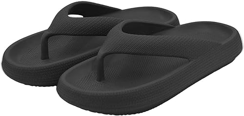 Flip Flops Damen Wolken Hausschuhe Damen Badelatschen Rutschfeste Zehentrenner Slip-On Sandaletten Mit Weichen Sohlen Bequem Duschschuhe Anti-Slip Wasserschuhe Atmungsaktiv Strandsandalen