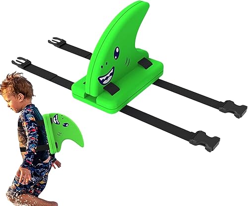Haifischflosse Schwimmhilfe Kinder, Schwimmgürtel Für Kinder, Schwimmtrainer, Shark Fin Swimming, Tragbare Schwimmausrüstung Mit Verstellbarem Gürtel, Sicheres Schwimmen