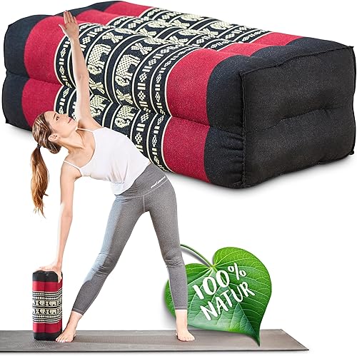 Namasdee Stützkissen mit 100% natürlicher Kapokfüllung