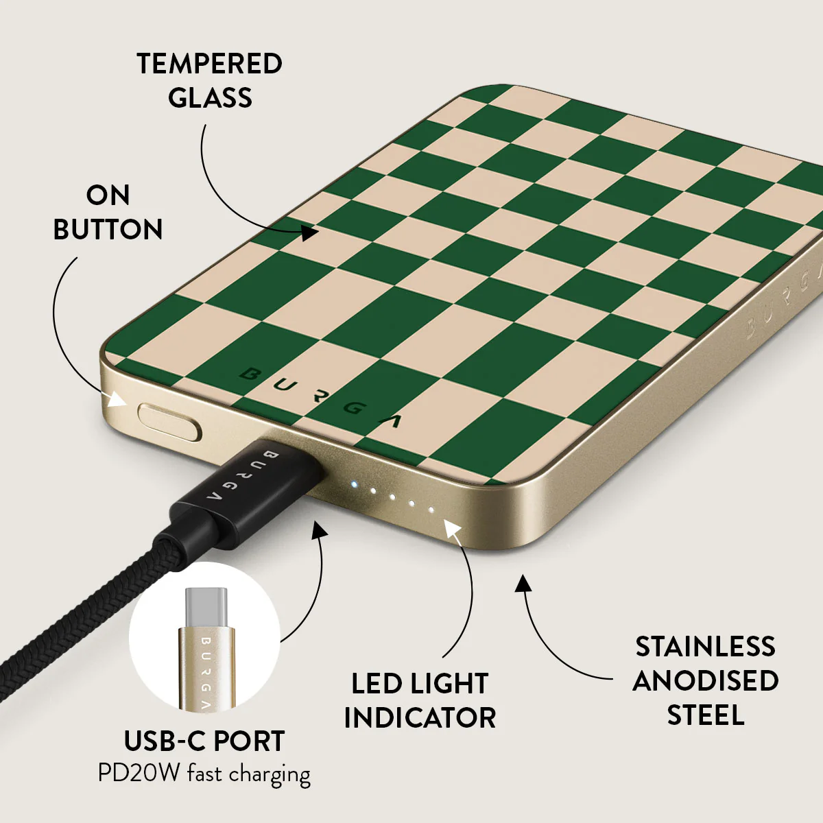 Ivy League - Magnetic Power Bank