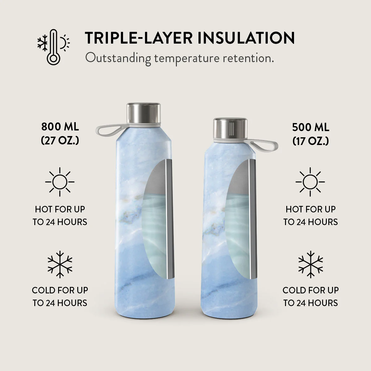 Fluffy Clouds - Water Bottle