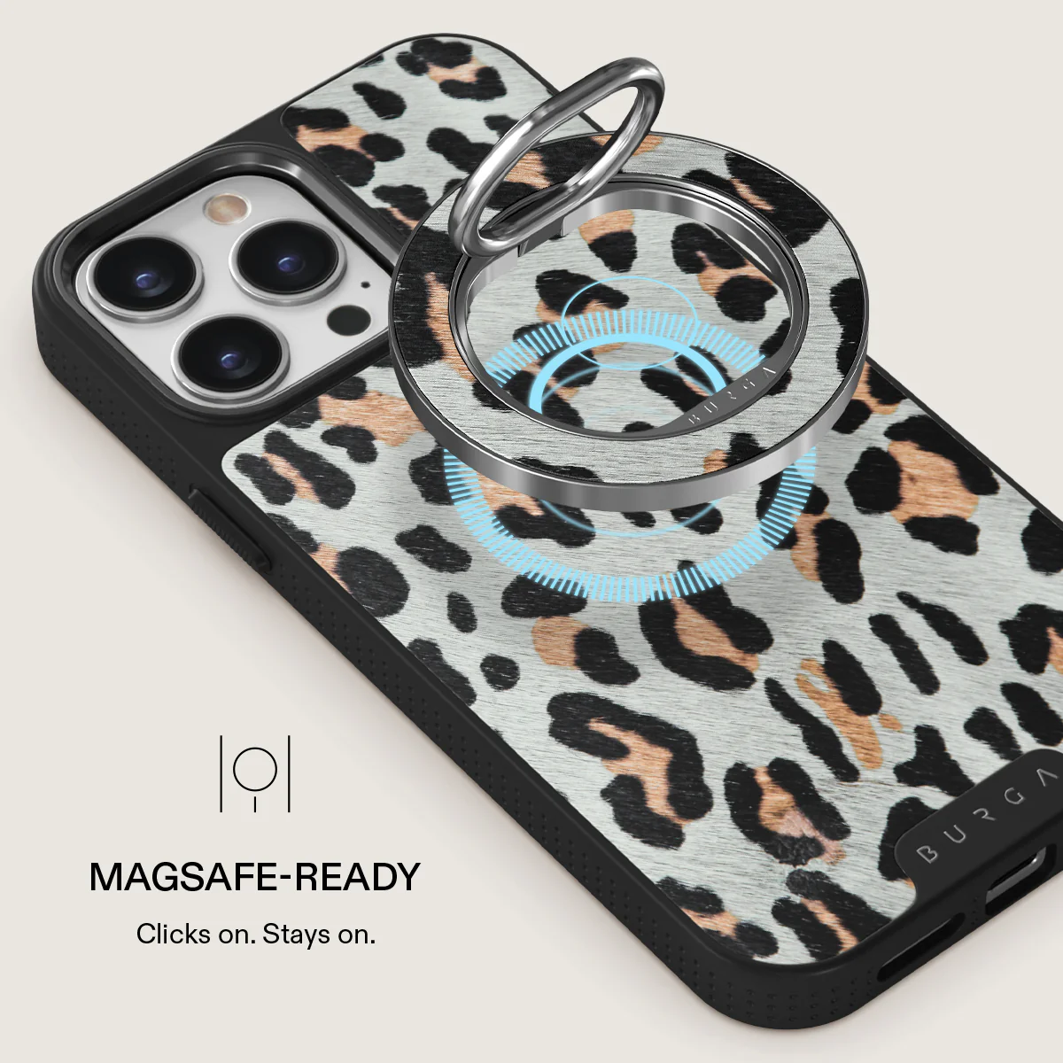 Baby Leo - Leopard Magnetic Ring Holder