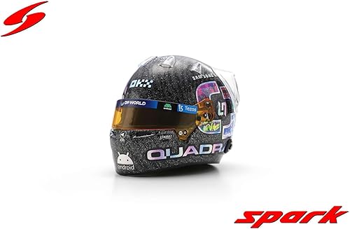Spark McLaren F1 Team - Offizieller Merchandise-Artikel Bell Helmets Modelle Lando Norris 1/5 - Mini Helm Sonderedition - 2023