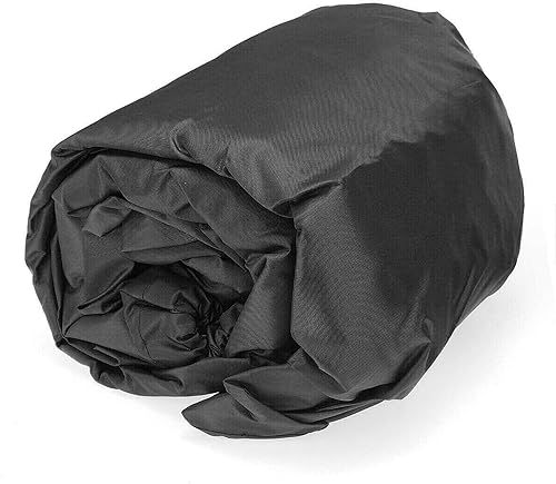 LDIW Persenning Bootspersenning 420D Wasserdicht Bootsabdeckung Staub Schutz Bootsplane, für Yacht Schnellboot Runabout Fisch-Ski,Grau,21~24FT: 732X300cm