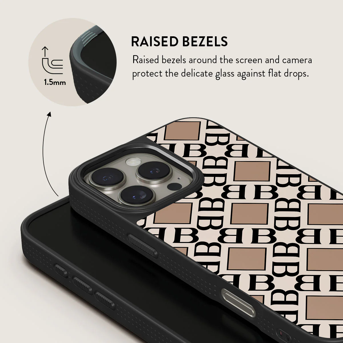 Monogram - iPhone 16 Pro Max Case