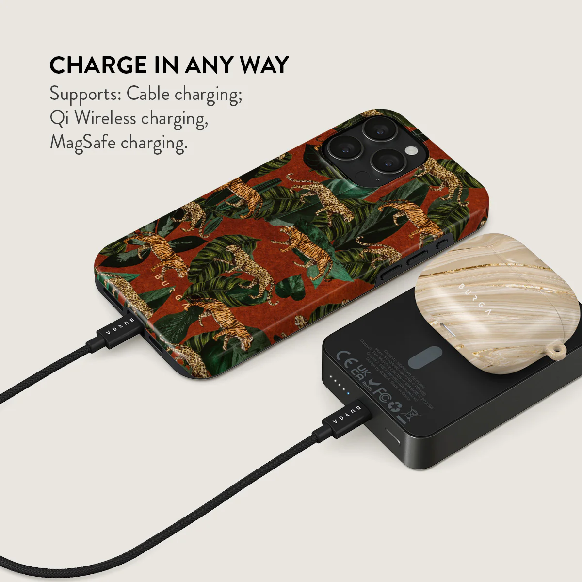 Morning Commute - Designer Magnetic Power Bank