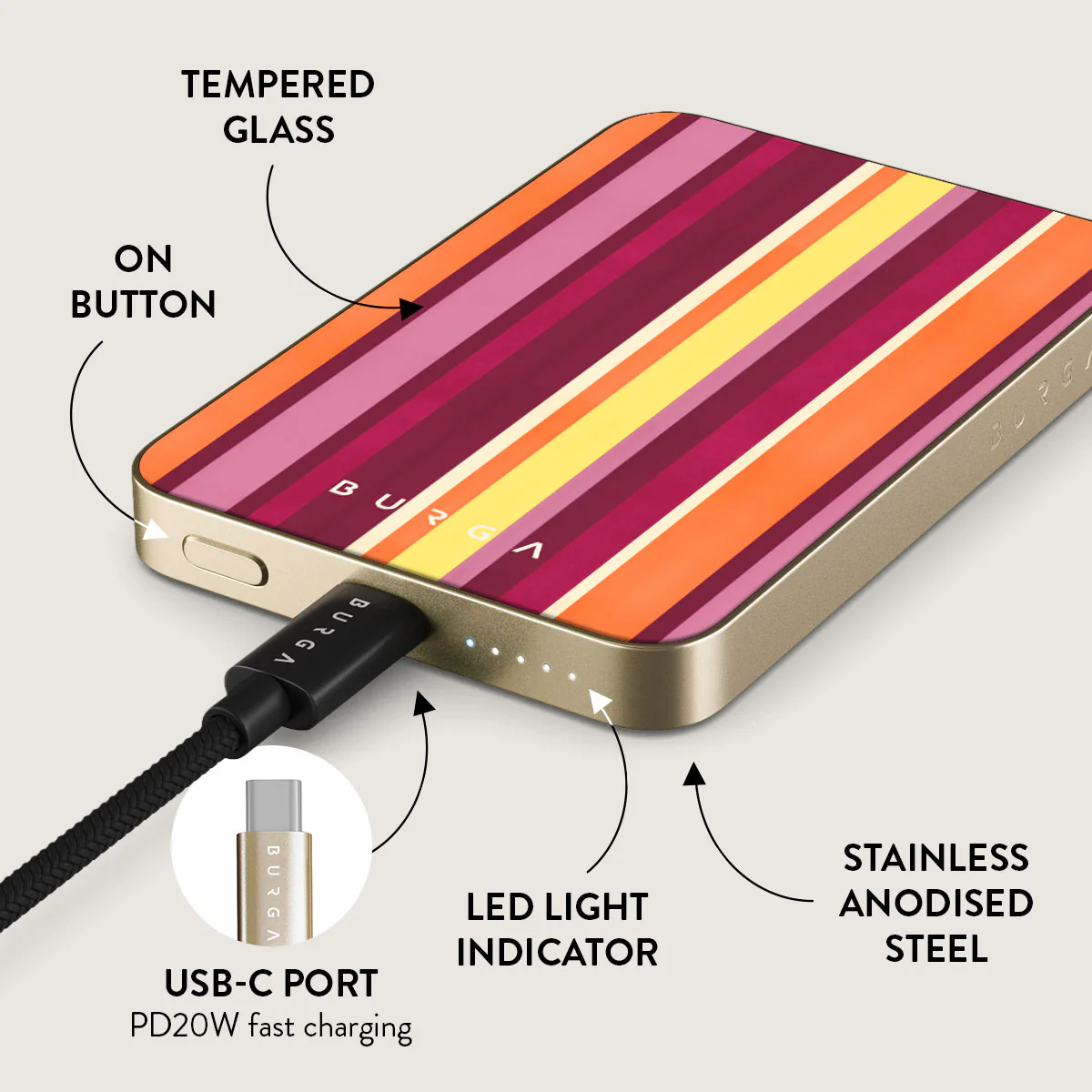 Maracuja - Magnetic Power Bank