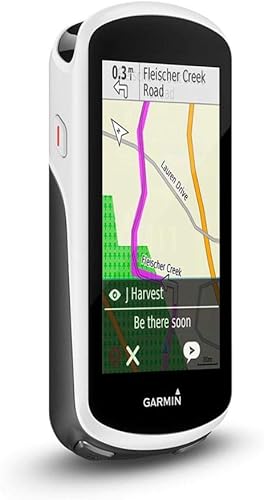 Garmin Edge 1030 Unisex Hand Gps - Erwachsene, Schwarz and Weiß