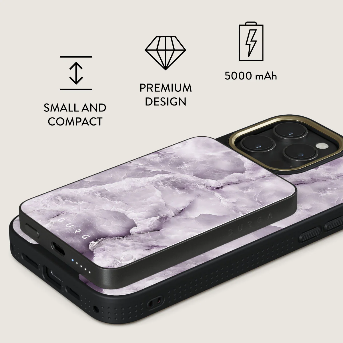 Black Currant - Magnetic Power Bank
