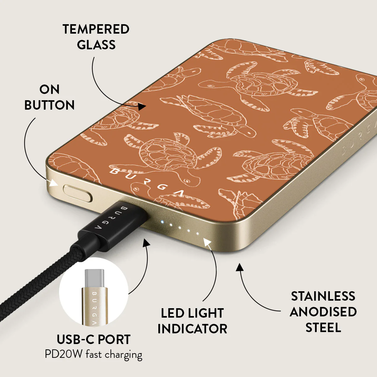 Earth Shell - Magnetic Power Bank