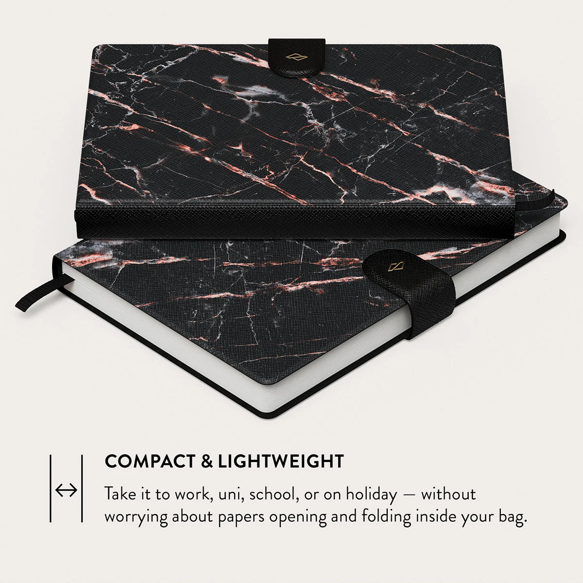 Rose Gold Marble - Notebook