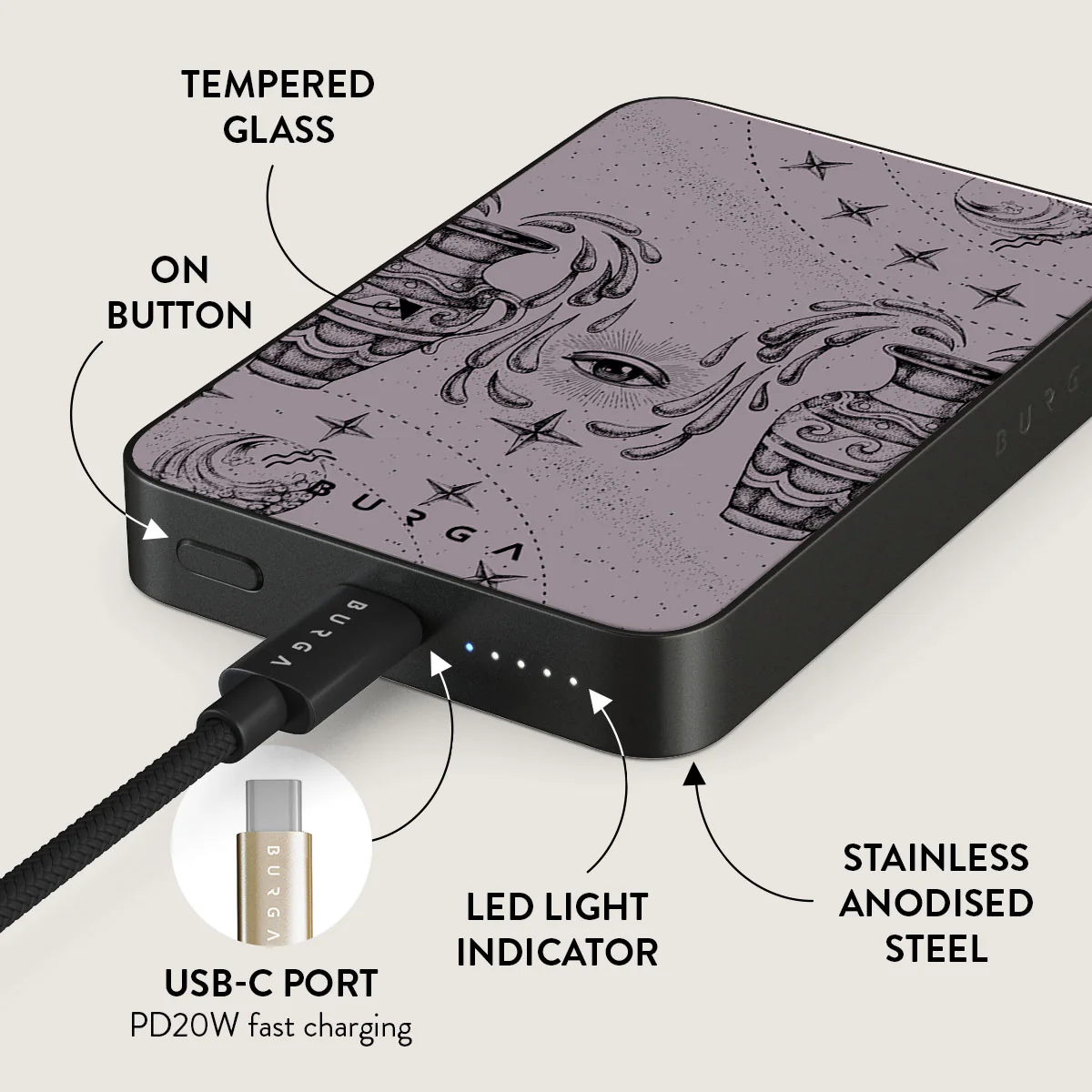 Aquarius - Magnetic Power Bank