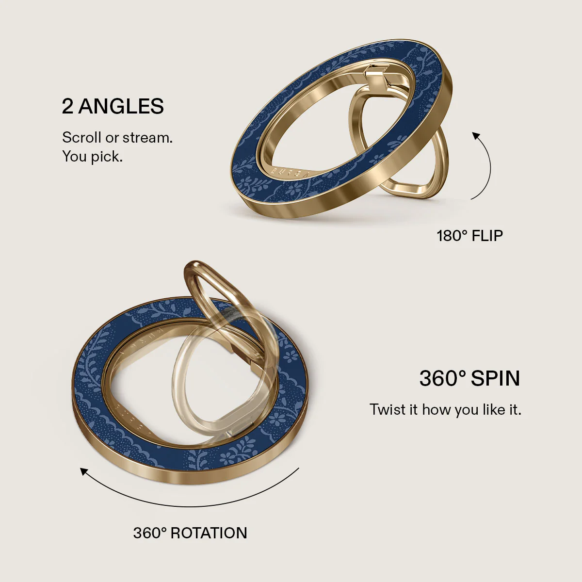 Denim Lover - Magnetic Ring Holder