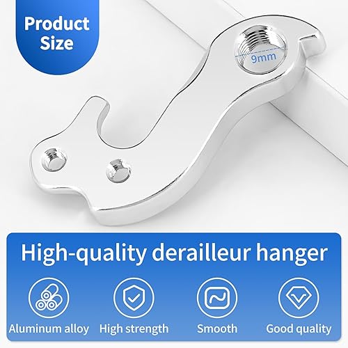 Schaltauge für Cube Fahrrad GH-085 - Fahrrad Schaltauge Fahrrad Heckhaken, Schaltauge Hinten für Fahrräder, Derailleur Hanger, Fahrradaufhängung Schalthaken mit 2 M4 Schrauben, Ersatz für MTB/Rennrad