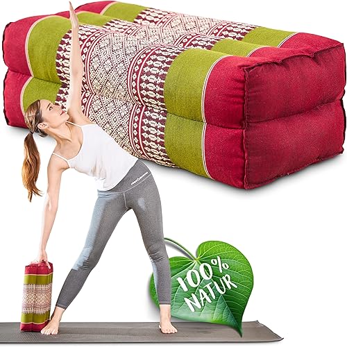 Namasdee Stützkissen mit 100% natürlicher Kapokfüllung