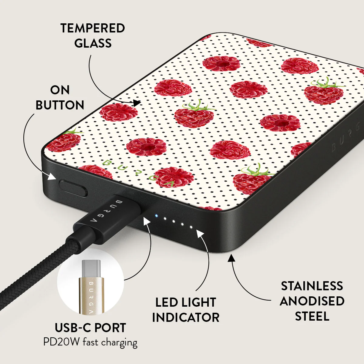 Summer Forever - Magnetic Power Bank