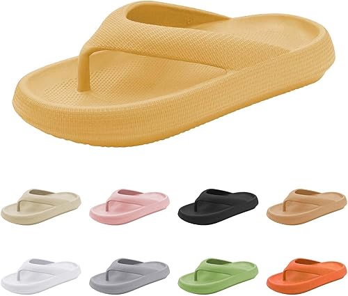 Flip Flops Damen Wolken Hausschuhe Damen Badelatschen Rutschfeste Zehentrenner Slip-On Sandaletten Mit Weichen Sohlen Bequem Duschschuhe Anti-Slip Wasserschuhe Atmungsaktiv Strandsandalen