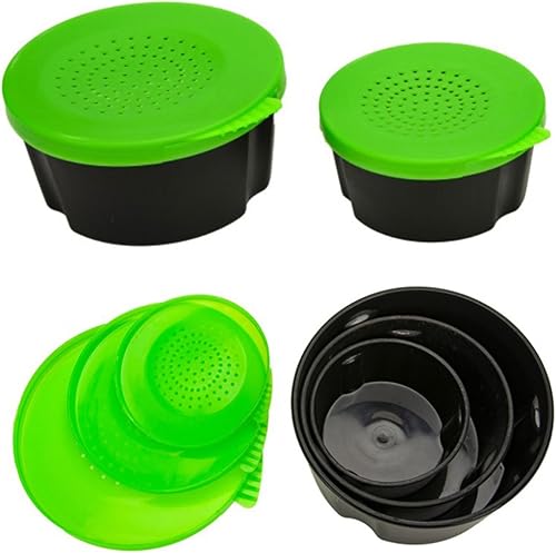 Fcnjsao Angeln Lockt Köder Box Angeln Live Köder Lockt Lagerung Fall Köder Container Angeln Lockt Tackle Box Für Live Köder