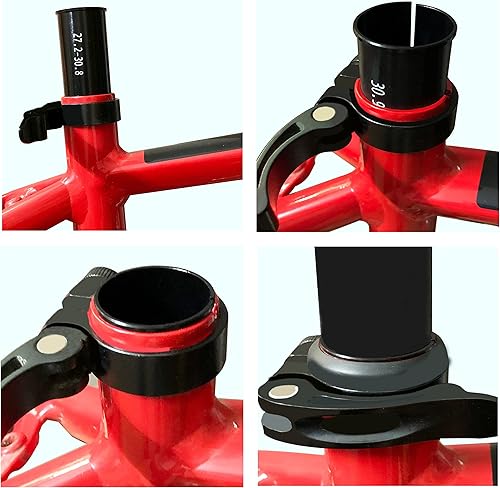 FLYAMAPIRIT Fahrrad Sattelstütze Adapter Fahrradsattelstützenrohr Reduzierhülse Shim (27.2mm-28.6mm)