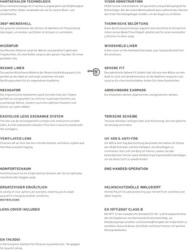 Head Cinema Pro Visier Helm Anthracite 24/25 | XL/XXL 60-63 cm