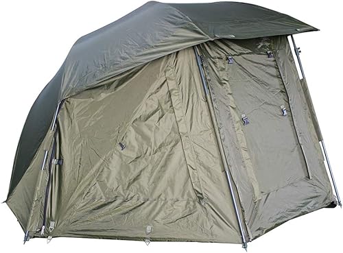 AGEM Bivvy Zelt Carp Fishing Angeln Campingzelt 2 Personen Wasserdicht Angelzelt 2 Mann Karpfenzelt Gunmihammer