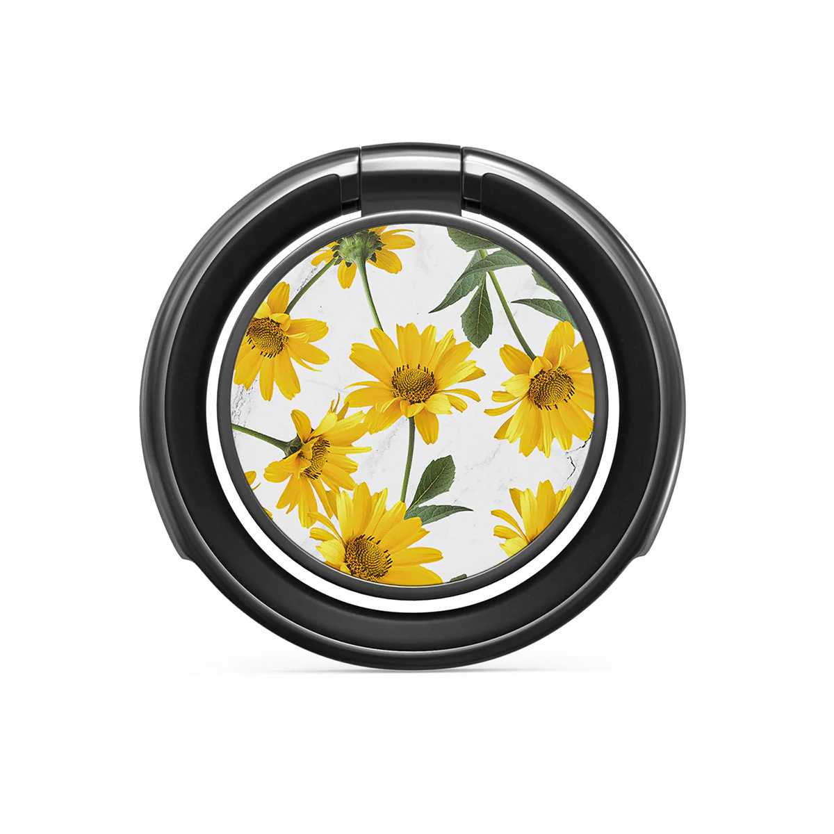 Summer Scent - Yellow Flower Adhesive Ring Holder