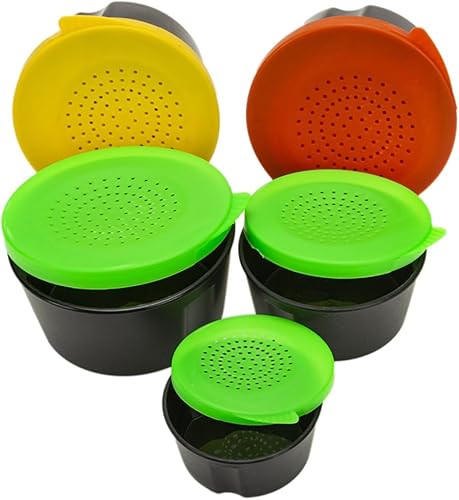 Fcnjsao Angeln Lockt Köder Box Angeln Live Köder Lockt Lagerung Fall Köder Container Angeln Lockt Tackle Box Für Live Köder