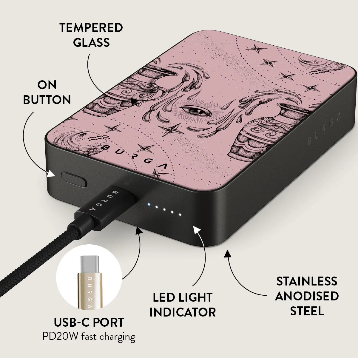 Aquarius - Magnetic Power Bank