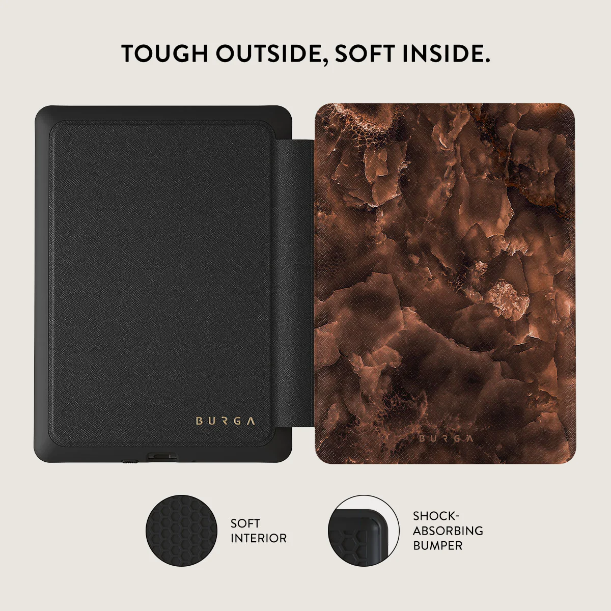 Toasted Chestnut - Brown Kindle Paperwhite (11th Gen) Case