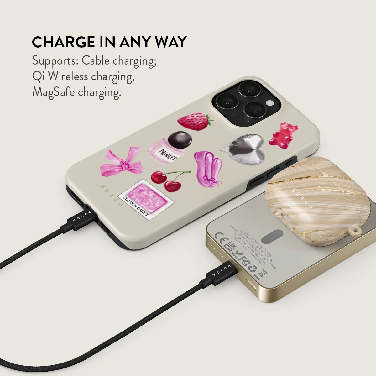 Baby Girl - Magnetic Power Bank