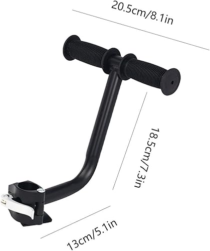 Fahrrad-Rücksitz-Armlehne, Fahrrad-Rücksitz-Griff – Fahrrad-Rücksitz-Griff, rutschfester Sicherheitsgriff für Rücksitz, Kinderrücksitz-Armlehne für Fahrradzubehör