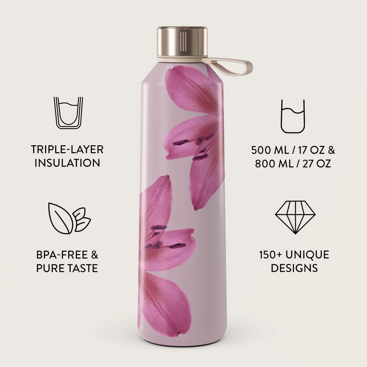 Fragile Beauty - Water Bottle