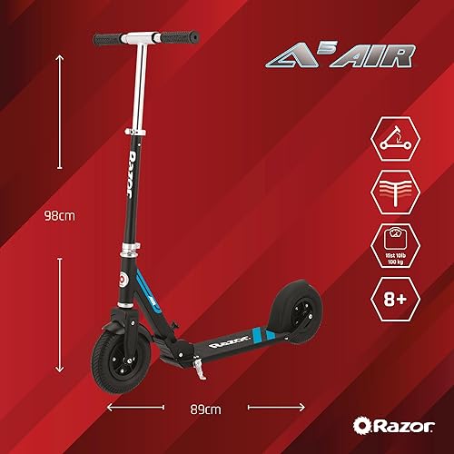 Razor Kinder A5 Stuntscooter, schwarz, One Size