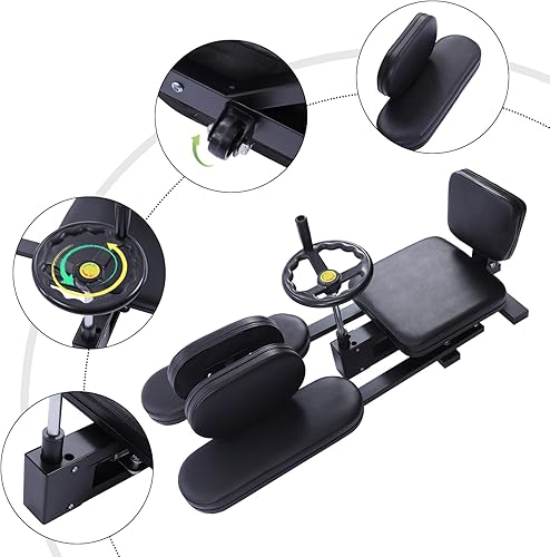 Begoniape Leg Stretcher Stretching Machine Beinspreizer Spagattrainer Beindehnungstrainer Flexibilität Dehnen Beine Fitnessgeräte 180-Grad-Streckung