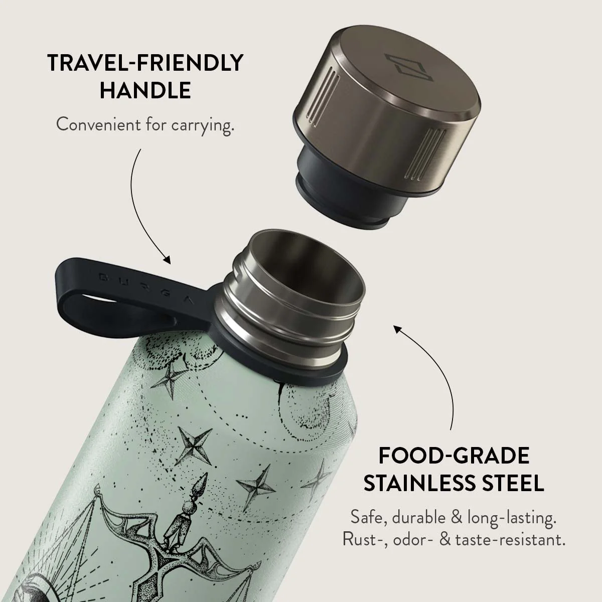 Libra - Water Bottle