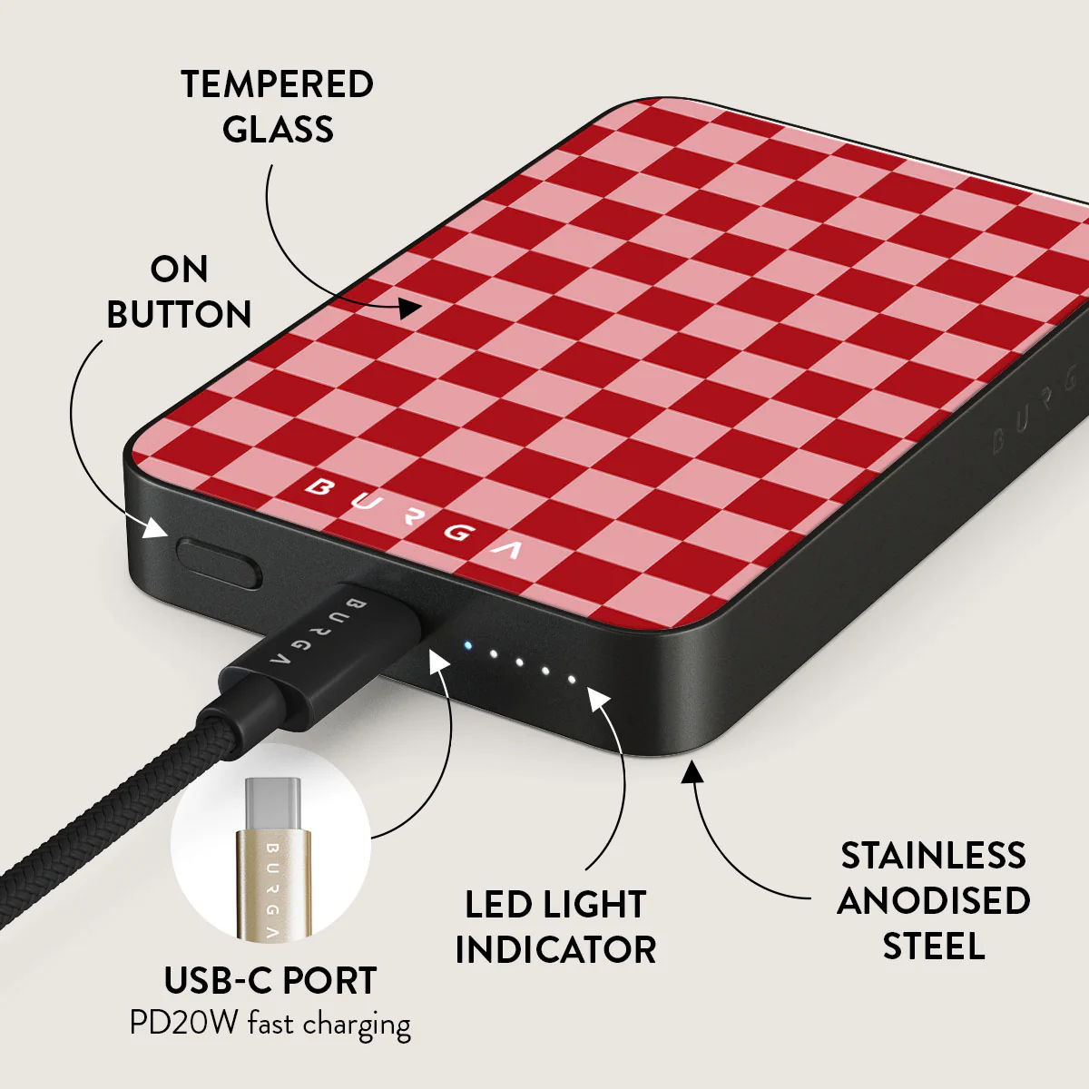 Cheerleader - Magnetic Power Bank