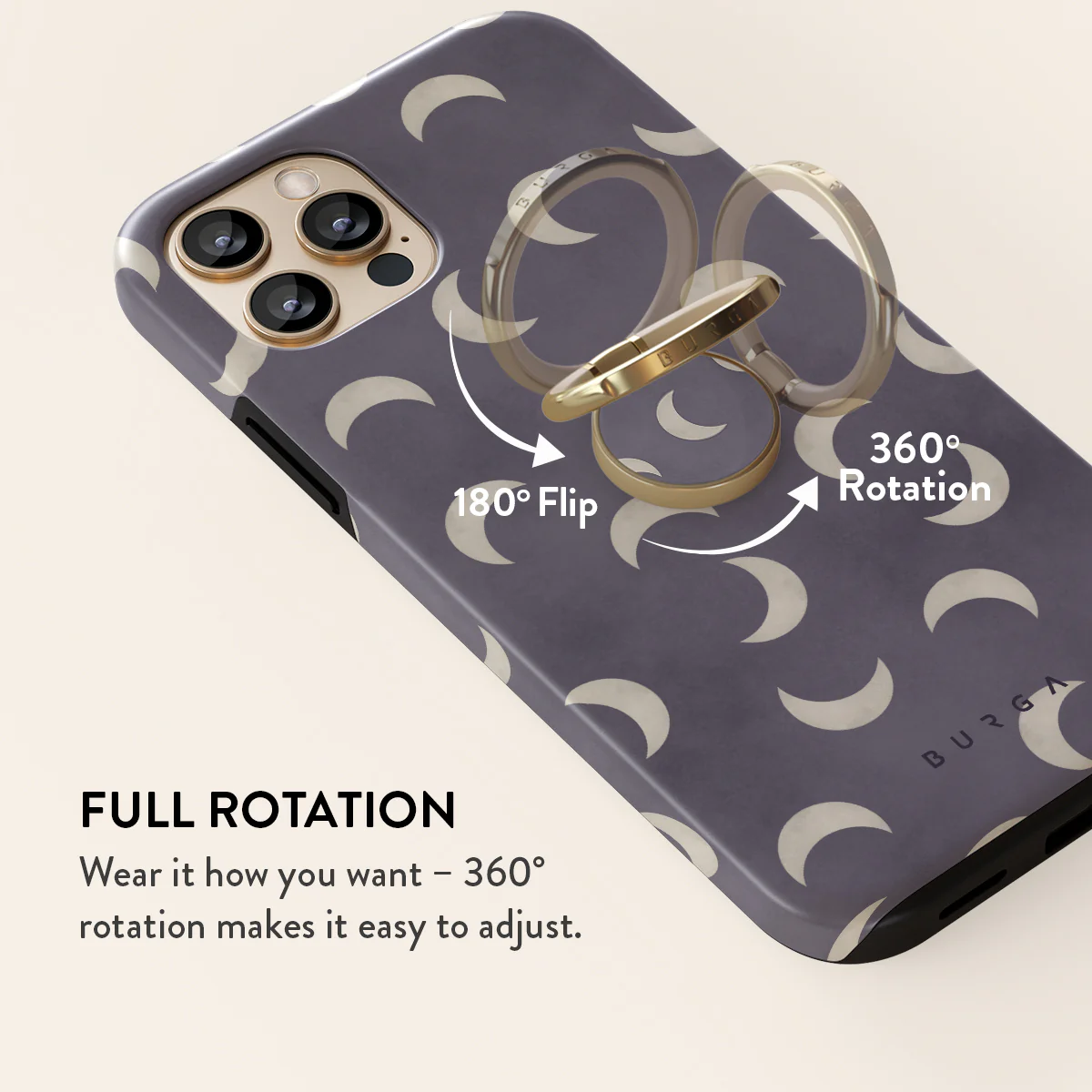 Moonstone - Adhesive Ring Holder