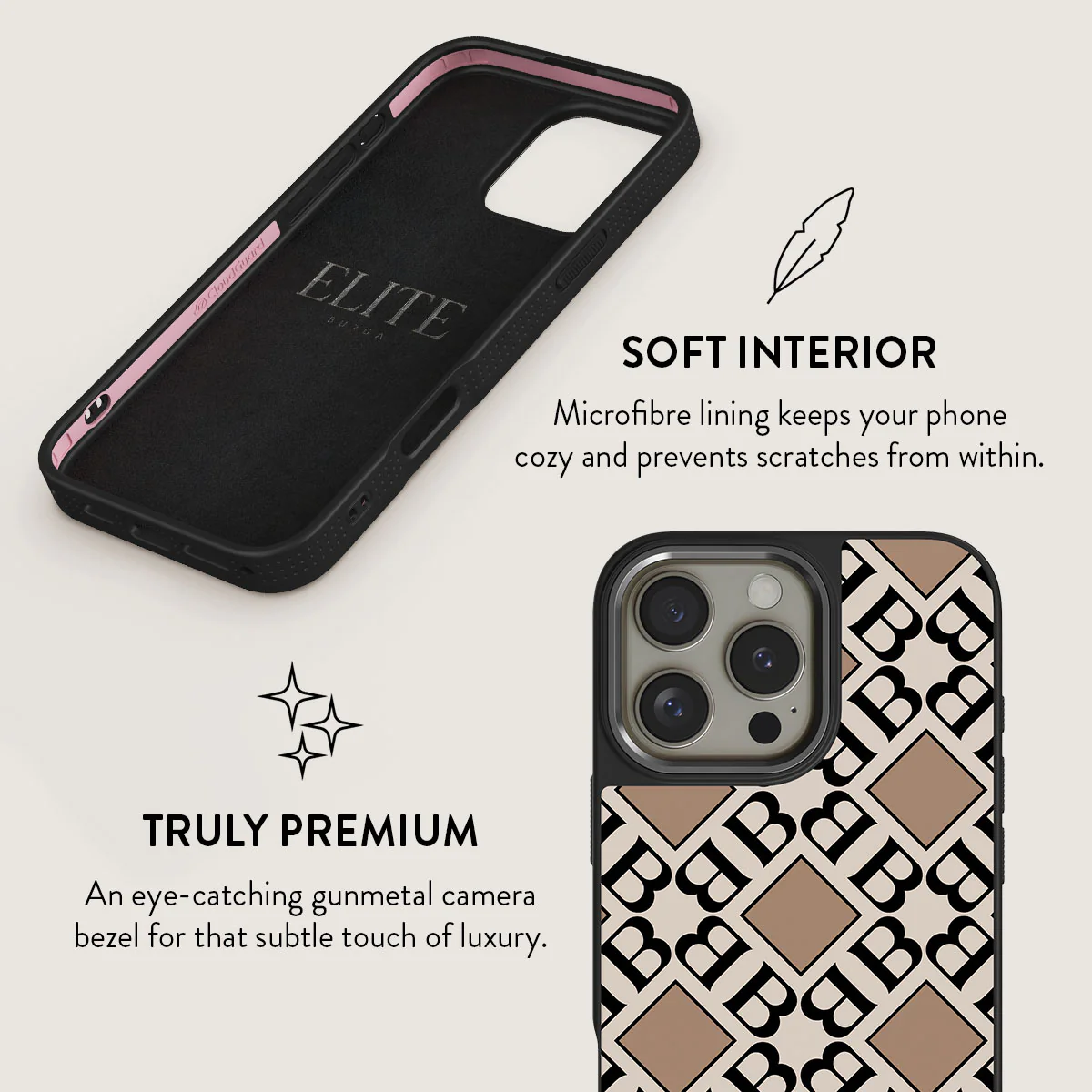 Monogram - iPhone 16 Pro Max Case