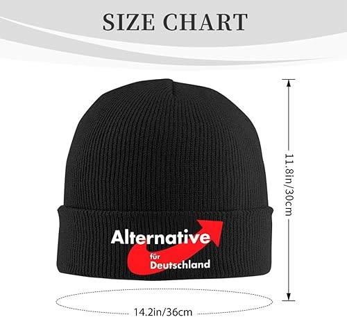 Outdoors Sun hat Running hat AFD Alternative Logo Hut Herbst Winter Mützen Warme Mütze Männer Frauen Strickmütze Geschenke