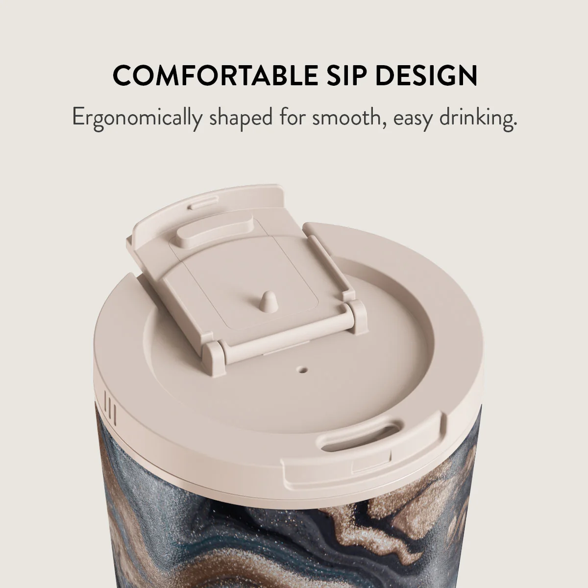 Enchanted Mirror - Marble Travel Mug